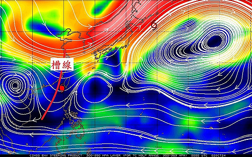 山陀兒整晚幾乎沒動！鄭明典曬圖曝：「這原因」讓颱風打轉 