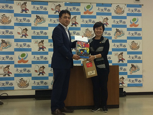 深化台日交流  劉世芳拜會上天草市長