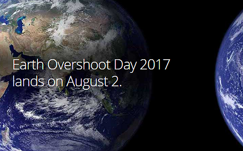 地球超載日比去年提前1週  8/2後寅吃卯糧