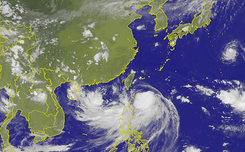 尼莎颱風1430發陸警 下午恐轉中颱