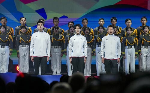 國慶晚會麟洋配、林郁婷領唱國歌  江蕙掌聲中唱家後