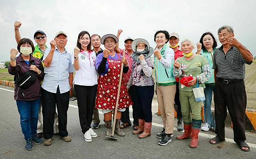 成功爭取山陀兒農業天然災害救助  林岱樺助農漁民復耕復產