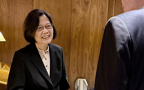 「我已經啟程」蔡英文：向歐洲朋友傳達台灣人守護自由民主的信念