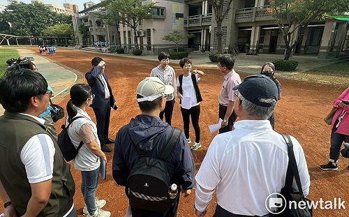 陳亭妃爭取開元大光國小跑道翻修重建  維護學童運動安全