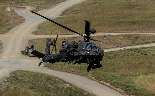 美軍媒：駐韓美軍AH-64可在兩韓邊界16英里訓練場實彈射擊