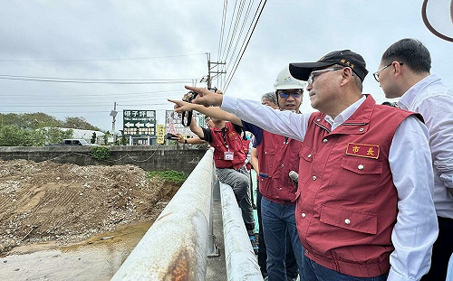 萬里、金山完成第一階段搶災 侯友宜：儘速恢復水利設施正常功能