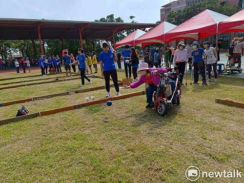 一起滾動生命健康活力  澄輝盃身心障礙者滾球比賽熱鬧登場