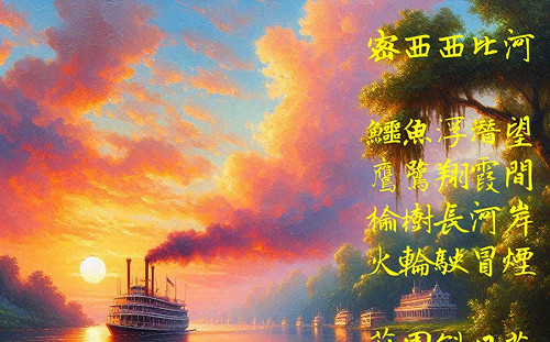 詩》密西西比河 