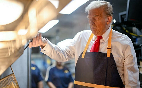 川普造訪賓州麥當勞引發 Yelp 評論風暴 總部 : 我們是「金色的」 並未邀他來...