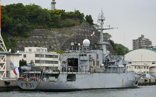 國防部證實 法國巡防艦今由南向北通過台灣海峽