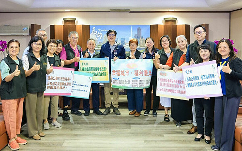 南方社會力聯盟拜會高市府  肯定陳其邁社福政策