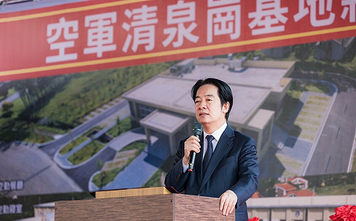 清泉崗基地新建營舍啟用 賴清德：國軍的事就是我的事