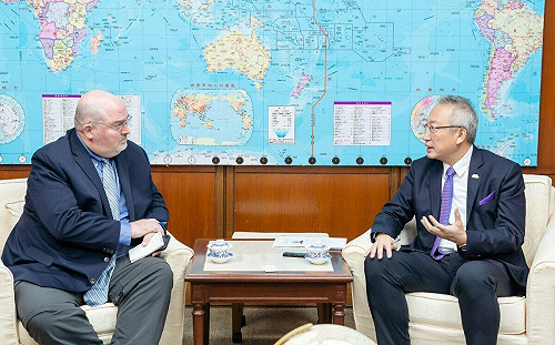 加拿大環球郵報專訪 吳志中：台灣有信心川普不會拋棄台灣