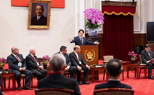 盼追求兩岸和平共榮 賴清德：台灣很樂意與中國對等交流