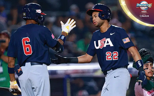 (影)美國12：2扣倒墨西哥！攜手委內瑞拉闖4強