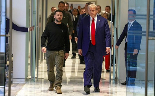 遭譏民調支持率｢只剩4%｣ 澤連斯基反批川普活在俄羅斯假資訊世界