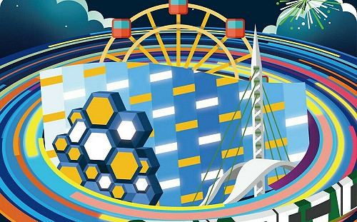 高雄跨年公布主視覺  第三波卡司重現大嘻哈時代  