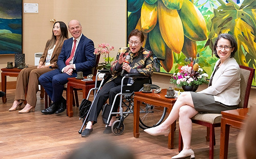 與加拿大女性企業家交流　蕭美琴：共同邁向更包容女性貢獻的世界