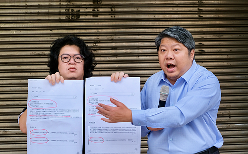 為防藍白突襲讓惡法闖關 民團明晚重返立院外抗議 