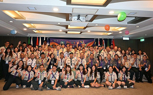 共創多元與共融願景  亞太區15國童軍50位領袖齊聚高雄