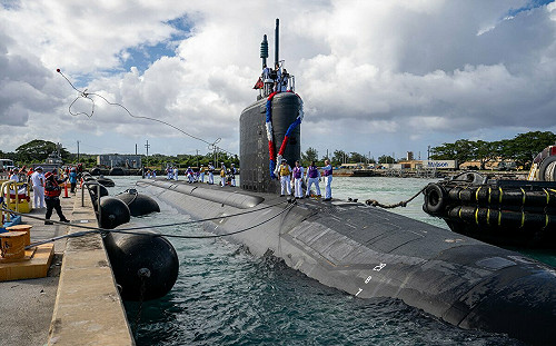 「矛尖」亮相！對抗數量爆增中國海軍 美維吉尼亞級潛艦「首次」部署關島