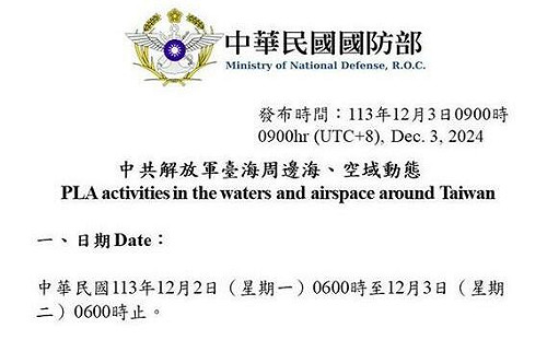 賴清德今抵馬紹爾 國防部：中國22機艦、3公務船擾台