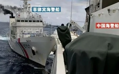 複製圍台劇碼換人演?南海秀肌肉 解放軍南部戰區戰備警巡、海警執法巡查
