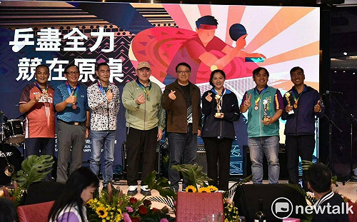 「乒」盡全力 競在原桌  逾500原民選手齊聚屏東熱血開戰