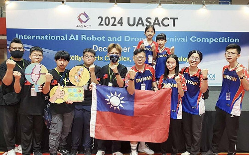 台灣隊尚勇！ 馬來西亞奧賽特無人機國際賽豪取8金