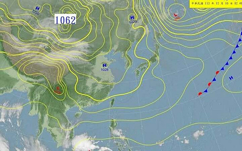冷高壓中心強！鄭明典貼一圖：可能還有增強空間