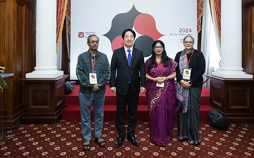 賴清德頒亞洲民主人權獎 承諾強化台灣民主防衛能力