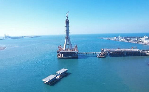 淡江大橋有望成跨年新亮點！陳世凱：橋塔可放煙火