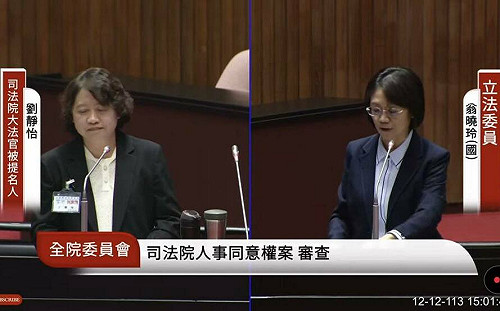 翁曉玲又鬧笑話！瞎扯納粹時期憲法法院違憲 律師一聽快吐：委員真的留德？