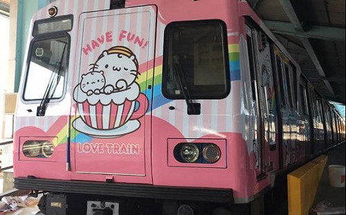 北捷萌萌麻吉貓   8/9信義線亮相首航