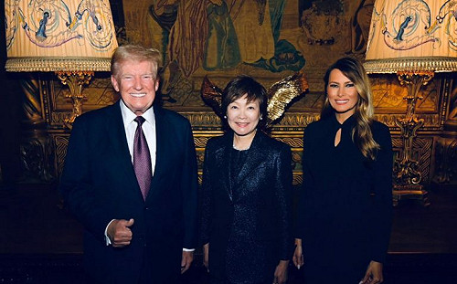 川普會安倍昭惠又任命對中強硬大使！矢板明夫：似在促日積極抗中