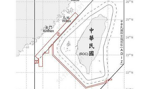 中共14機艦台海周邊活動 無人機進入台灣東南空域