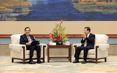 馬英九率團訪四川：青年交流與文化傳承