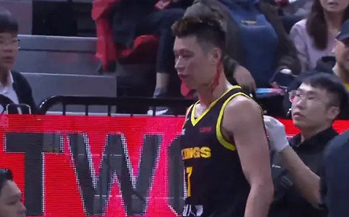 被打到流血的林書豪抱怨吹判尺度 TPBL罰5萬