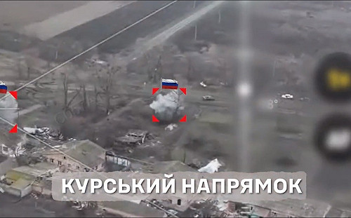 (影) 俄軍20人部隊瞬間飛灰湮滅! 烏重型轟炸無人機、火砲、導彈齊立功