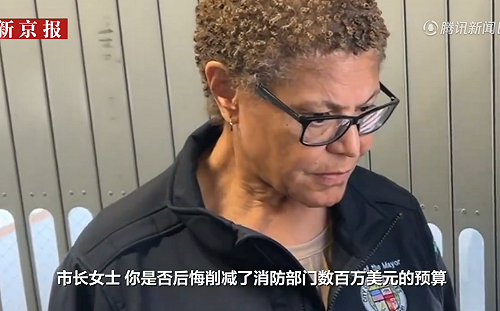(影)「你不向市民道歉嗎？」 亂砍預算還野火救災不利 洛杉磯市長遭十連問落跑