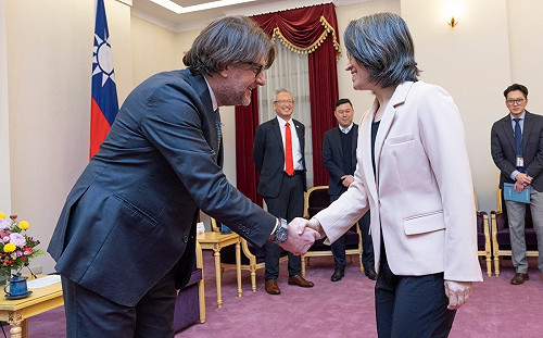 「台灣人、義大利人一樣有創意」 蕭美琴盼兩國強化夥伴關係