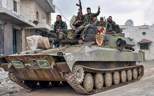 美俄局勢讓敘利亞大變天! 阿薩德勢力捲土重來 首都大馬士革深夜爆激戰