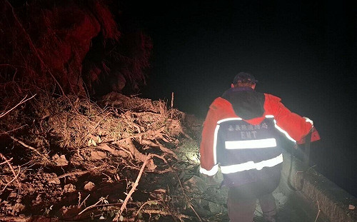 嘉義規模6.4強震釀災 大埔鄉道路受損、水電供應中斷1/21停班停課