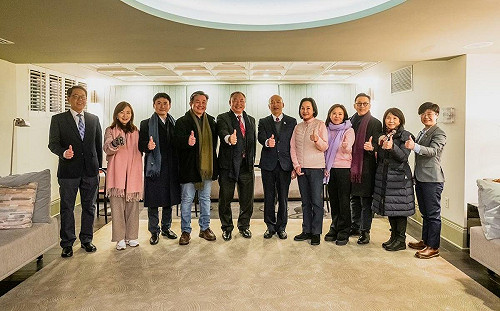 台灣代表團參加川普就職典禮「突破歷年我國慶賀團觀禮最高規格」