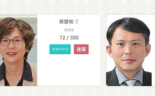 民眾黨主席補選連署開跑  江和樹:黃國昌1分鐘達標、蔡壁如「落差太大」