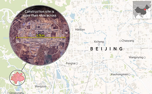 北京地下核碉堡曝光? 比五角大廈大10倍 西南方30公里驚見巨型指揮中心