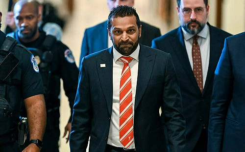 準FBI局長帕特爾: 上任後首要調查中國間諜活動  