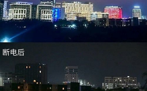 (影) 妙瓦底「熄燈」前後對比照曝光! 泰警解救61受害者 2詐騙首腦也被捕