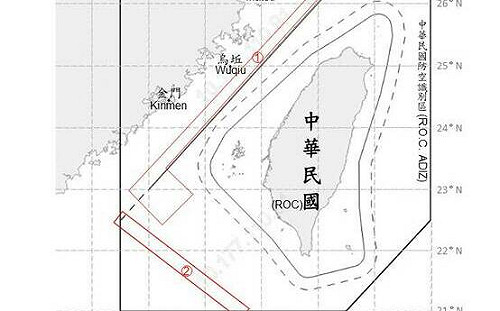 國軍偵獲14共機.6共艦擾台 9架次逾越海峽中線