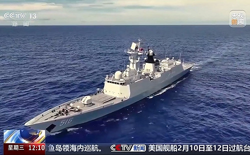 文攻武嚇!解放軍實兵演練 先嗆「箭滿弦、彈滿艙」再祝「元宵節快樂」